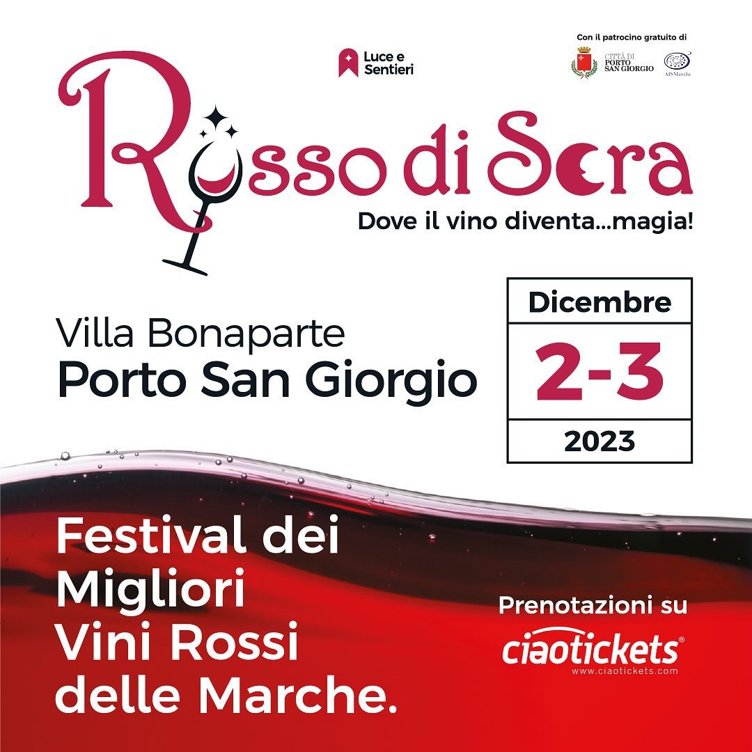 Villa Bonaparte durante Rosso di Sera 2023